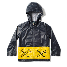 Minti Bones Anorak Cross Bones Charcoal